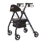 Lifestyle Mobility Aluminum Rollator / Walker with Universal Height Adjustment