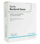 DermaRite Adhesive Wound Dressing, Sterile Bordered Gauze