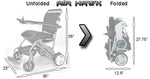 Air Hawk Foldable Power Wheelchair