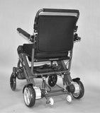 A rear view of the Air Hawk Foldable Power Wheelchair – Portable, ideal for travel
