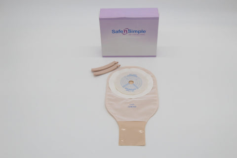 Safe-N'-Simple Drainable Ostomy Pouches